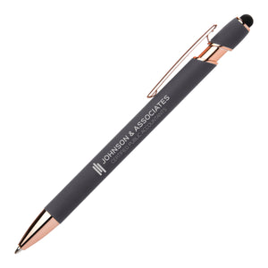 Ellipse Softy Rose Gold Classic with Stylus - Gray