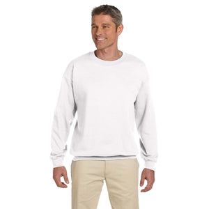 Gildan Heavy Blend™ 13 oz. Fleece Crew - White