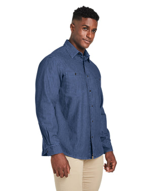 Harriton Men's Denim Shirt-Jacket