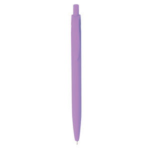 Sleek Write Rubberized Pen - Purple