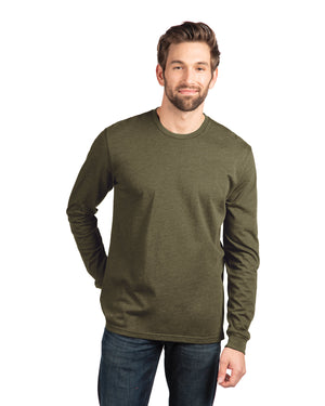 Unisex CVC Long-Sleeve T-Shirt - Military Green