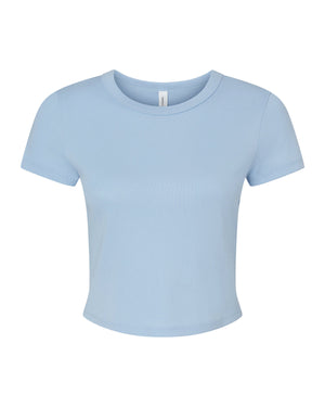 Ladies' Micro Ribbed Baby T-Shirt - Sol Baby Bl Blnd