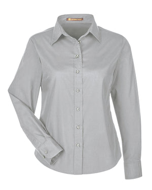 Harriton Ladies' Essential Poplin