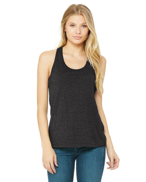 Ladies' Jersey Racerback Tank - Dark Gry Heather