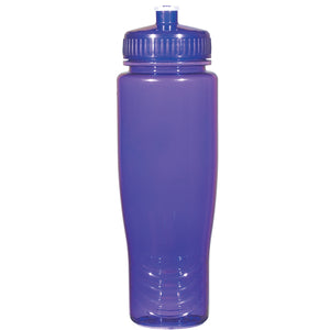 Poly-Clean™ 28 Oz. Plastic Bottle - Translucent Purple