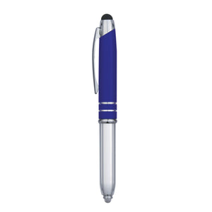 Ballpoint Stylus Pen With Light - Blue