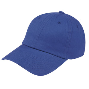 Brushed Cotton Twill Cap - Royal Blue