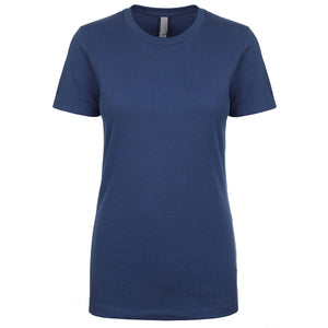 Next Level Ladies' Boyfriend T-Shirt - Cool Blue