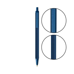 Metallic Dark Blue BIC® Clic Stic® Pen - Metallic Dark Blue With Cobalt