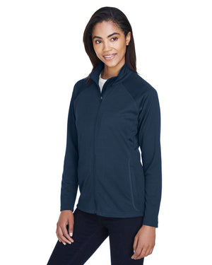 Devon & Jones Ladies' Stretch Tech-Shell® Compass Full-Zip