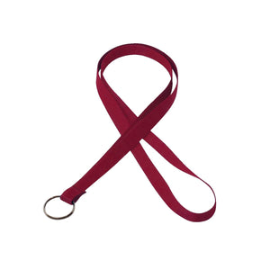 3/8" BEST Value Lanyard - Burgundy Red