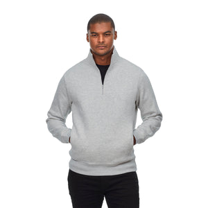 Unisex Ultimate Fleece Quarter-Zip Sweatshirt - Back