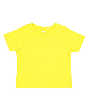 Rabbit Skins Toddler Fine Jersey T-Shirt - Yellow