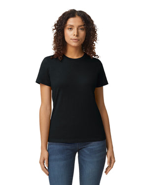 Ladies' Softstyle Midweight Ladies' T-Shirt - Pitch Black