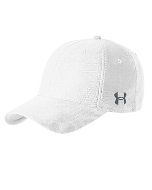 Unisex Blitzing Curved Cap - White _100