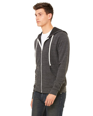 Bella + Canvas Unisex Triblend Sponge Fleece Full-Zip Hoodie