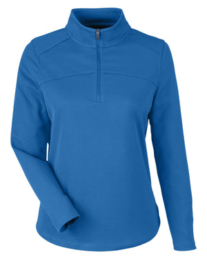 Ladies' Express Tech Performance Quarter-Zip - Lt Nautical Blu