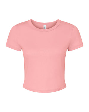 Bella + Canvas Ladies' Micro Ribbed Baby T-Shirt