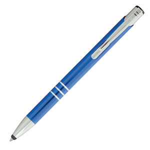 Excalibur Metal Promotional Pen with Soft Stylus - CM1122 - Blue
