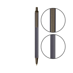 Slate BIC® Clic Stic® Pen - Slate With Espresso