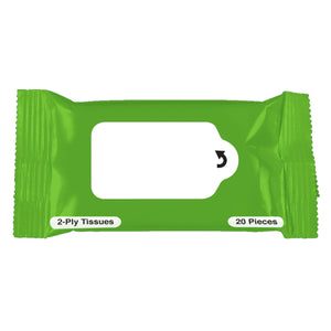 Tissue Packet - Green