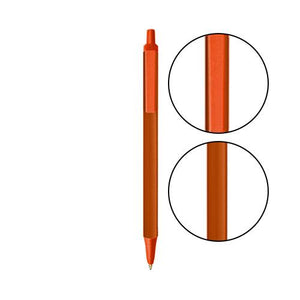 Metallic Orange BIC® Clic Stic® Pen - Metallic Orange With Orange