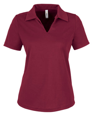 Core365 Ladies' Market Snag Protect Mesh Polo