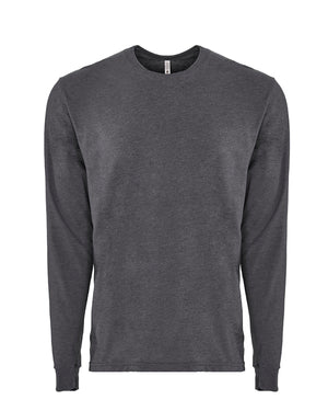 Next Level Apparel Unisex Sueded Long-Sleeve Crew