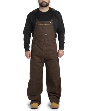 Men's Acre Unlined Washed Bib Overall - Bark_42