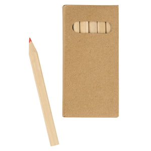 6-Piece Colored Pencil Set - Natural