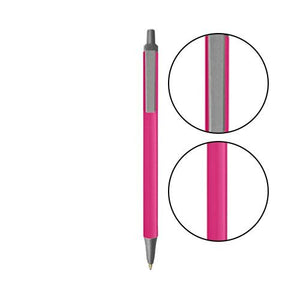 Pink BIC® Clic Stic® Pen - Pink With Silver