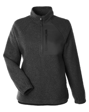 North End Ladies' Aura Sweater Fleece Quarter-Zip