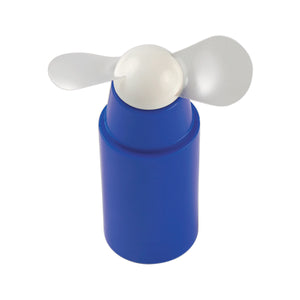 Mini Fan With Removable Cap - Royal Blue