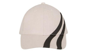 6 Panel BHC Cap with Tyre Tracks - Custom Embroidered - HP4015 -