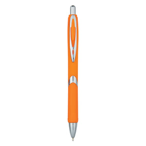 Dotted Grip Sleek Write Pen - Orange