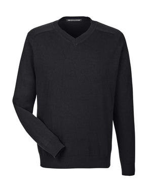 Devon & Jones Men's V-Neck Sweater