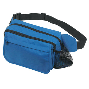 Happy Travels Fanny Pack - Royal Blue