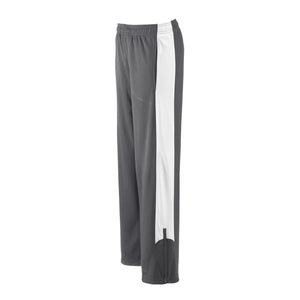 Ladies' Elite Performance Fleece Pant - Sp Graphite/ Wht