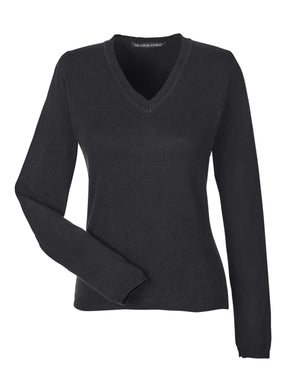 Devon & Jones Ladies' V-Neck Sweater