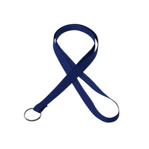 3/8" BEST Value Lanyard - Navy Blue