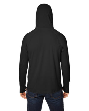 North End Unisex JAQ Stretch Performance Hooded T-Shirt