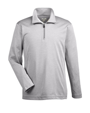 Team 365 Youth Zone Sonic Heather Performance Quarter-Zip