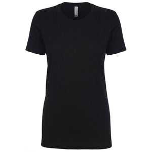 Next Level Ladies' Boyfriend T-Shirt - Black