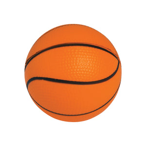 Basketball Shape Stress Reliever - Brown