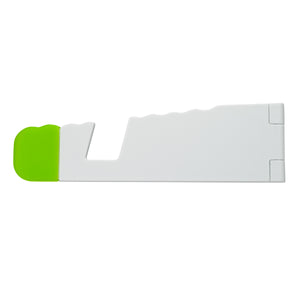 V-Fold Tablet Stand - White With Lime