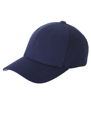 Adult Cool & Dry Piqué Mesh Cap - Navy