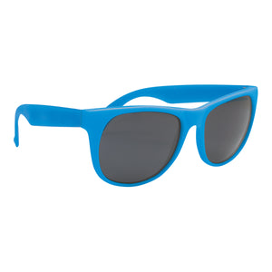 Rubberized Sunglasses - Blue