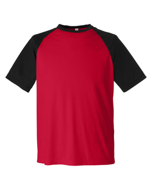 Team 365 Unisex Zone Colorblock Raglan T-Shirt