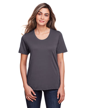 Ladies' Fusion ChromaSoft™ Performance T-Shirt - Carbon