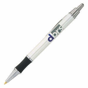 Galaxy Metal Click-Action Promotional Pen - CM1129 - Pearl with Silver